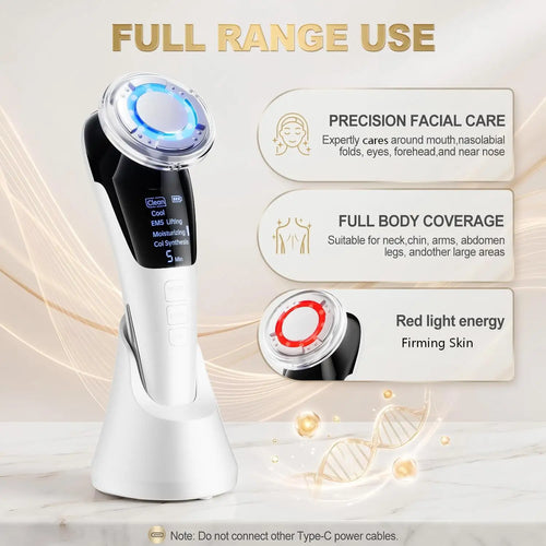 Micro-Current Facial Massager Skin Care Device